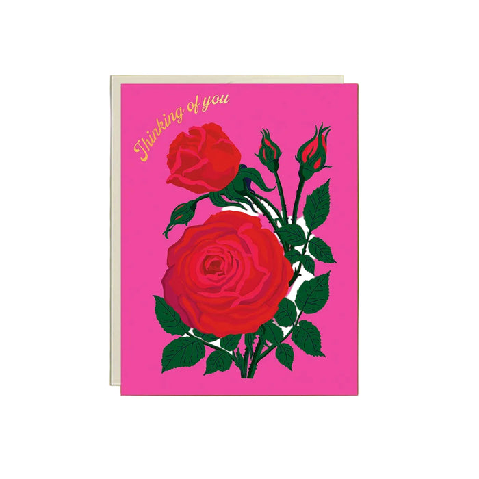 Thinking of You Roses Card