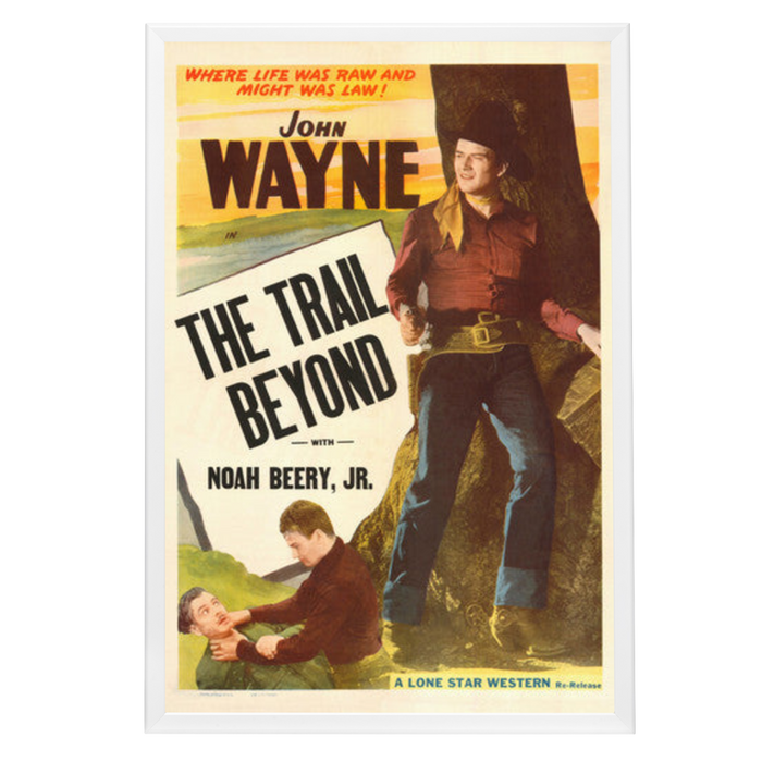 "Trail Beyond" (1934) Framed Movie Poster