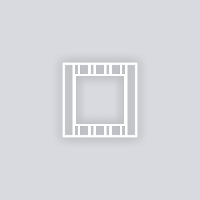 Varied Stripes Square Rim Clay Stencil
