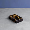 VIDA Acrylic Tortoise Guest Towel Holder