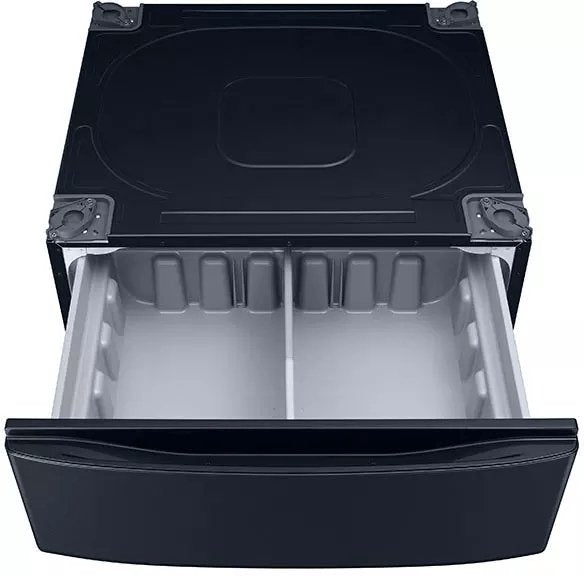 WE302NG - PEDESTALS - Samsung - Storage Drawer - Black Steel - Open Box - BonPrix Électroménagers