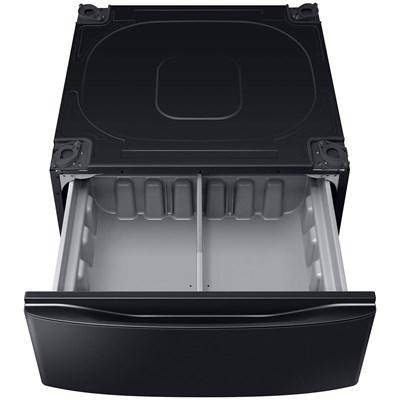 WE302NV - PEDESTALS - Samsung - Storage Drawer - Black Steel - Open Box - BonPrix Électroménagers
