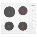 Westinghouse 60cm Electric Solid Cooktop - White
