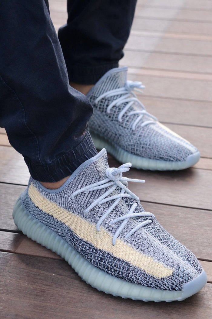 3M Rope - Yeezy Laces 3M Reflective Rope V2 - Linen Blue For Yeezy Boost 350 V2 Linen / Ash Blue