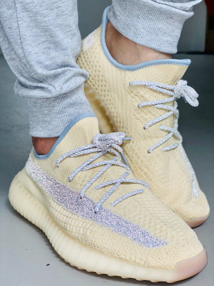 3M Rope - 3M Reflective Rope Laces V2 - Linen Blue For Yeezy Boost 350 V2 Linen