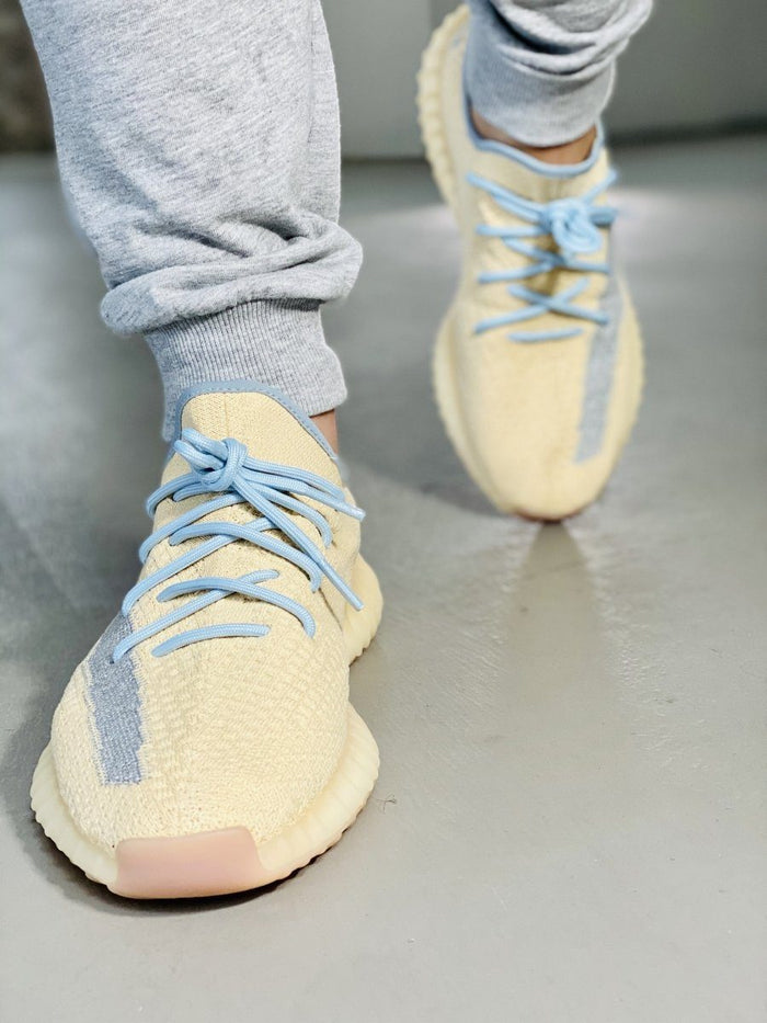 Yeezy Laces - Rope Laces - Linen Blue Laces For Yeezy Linen