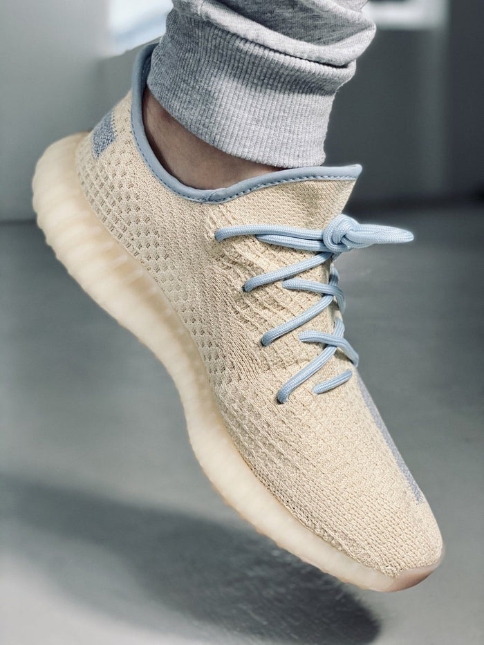 Yeezy Laces - Rope Laces - Linen Blue Laces For Yeezy Linen